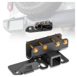 2 Inch Rear Trailer Hitch Receiver Kit for 2021 2022 2023 2024 Ford Bronco 2Door/4 Doorwith Cover, Rear Bumper Towing Hook Combo(Exclude Bronco Sport)