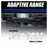 2 Inch Rear Trailer Hitch Receiver Kit for 2021 2022 2023 2024 Ford Bronco 2Door/4 Doorwith Cover, Rear Bumper Towing Hook Combo(Exclude Bronco Sport)