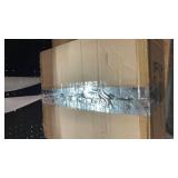 Loiogohot Wall Sconces Set of Two,Black Modern Wall Lighting 16\" Bathroom Sconces Wall Lighting 60W with Clear Glass Shade for Living Room Corridor Mirror Bedroom Stairs