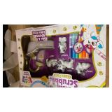 Crayola Scribble Scrubbies Glam Pack (4 Pets), Holiday for Kids, Washable Pet Care Toy, Coloring Animal Craft, Stocking Stuffer Toys for Girls & Boys, 3+