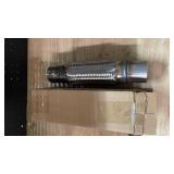 SUISFLXGRO Exhaust Flex Pipe Universal Type 100% Stainless Steel For Heavy Duty and Cars (1 PC, 2.25X8X12)