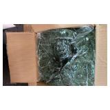 2PCS 6FT Norfolk Pine Garland with 60 Lights, 80 Pine Branches, Realistic Christmas Garland Holiday Greenery for Table Mantle Wall Christmas Decorations