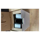 TNELTUEB Wood Stove Fan Heat Powered,Fireplace Fan with Magnetic Thermometer, Heat Activated Fan for Wood Burning Stove,Quiet Operation Circulating Warm Air,Non-Electric Fan for Wood Log Burner Stove