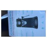 CASABREWS CM5418 Espresso Machine 20 Bar, Stainless Steel Espresso Maker with Milk Frother, Compact Cappuccino Machine for Home, Espresso Coffee Machine, Gift for Her, Gift for Family, Black