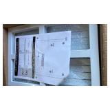 Wokceer 10 FT Backdrop Stand Heavy Duty Pipe and Drape Kit, Adjustable White Backdrop Stands for Wedding Photo Booth Background Birthday Party Exhibition Decoration