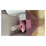 Lullulii Kids Spray Mop,Fun & Functional Toddler Cleaning Set,Real Working Mop for Floors,Pretend Play â Includes Spray Bottle, 2 Washable Microfiber Pads, Montessori Kids Cleaning Toy Set -Pink