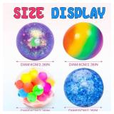 Stress Balls Set, Squishy Stress Ball, 4 Pack Squeeze Ball for Adults, Squeeze Ball for Adults Stress Relieve, Stress Relieve, Increase Entertainment