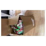 50 Feet Red & Green Silver Christmas Tinsel Garland Metallic Twist Shiny Hanging Garland for Christmas Tree Decorations Xmas Holiday Decor for Home Indoor Party Supplies (Red & Green Silver)