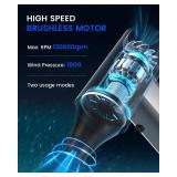 Snow Whiz Turbo Blower, Snowwhiz Turbo Blower 130000RPM High-Speed Cordless Mini Snow Blower Air Duster, 4-Gear Jet Dry Blower for Light Snow, Computer Keyboard, Car & Outdoor Cleaning