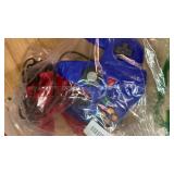 Classic 64 Wired Controller Joystick for N64 Game System N64 Console (2Packs, Red and Blue)