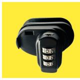 lockforall Gun Trigger Lock, 3 Digit Set Own Combination Lock Password- Universal Fits with BB Gun Firearms Shotgun, Handgun, Pistol. (Black*10 Pack)