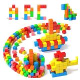 Apluses 42PCS Magnetic Blocks, Gifts for 3 4 5 6 Year Old, Magnet Building Blocks for Toddlers, Girls & Boys, Sensory - Montessori - Autism - Magnetic Toys for Kids Ages 3-5 4-8