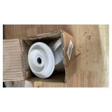 Marirao Pour Over Coffee Maker, Single Cup Coffee Dripper, Manual Porcelain Slow Brewing Accessories for Travel, Camping, Office, Home, Cafe, Coffee Gifts (White, Large,2-4Cups)