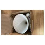 Marirao Pour Over Coffee Maker, Single Cup Coffee Dripper, Manual Porcelain Slow Brewing Accessories for Travel, Camping, Office, Home, Cafe, Coffee Gifts (White, Large,2-4Cups)