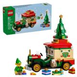 LEGO Santaâs Delivery Truck Building Toy for Kids - Construction Set for Play or Christmas Decor - Building Blocks for Girls & Boys, Ages 8+ - Holiday Craft Ideas for Families - 40746