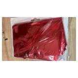 Ruby Red Glass Chandelier Prisms