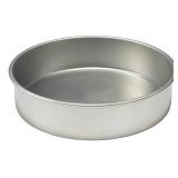 DecoPac 12 Inch 16 Gauge Aluminum Round Cake Pan, 12\"W x 3\"H, Made From Premium, Hardened Aluminium Alloy For Superior Durability, Uniform Wall Thickness for Even Rising