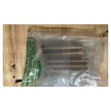 TPmax 10 Pack 3/8-16 x 3 Inch Hanger Bolts Double Headed Bolts Self-Tapping Screw Hanger Bolts for Furniture (3/8-16\" x 3\")