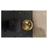 Magnetic Hanging DoorBell Chime,Shopkeepers Bell,Decorative Wooden Wind Chime with Brass Bell can Produce a Pleasant Bells for Home Decor,Cafe,Shop-Ideal for Gift or Housewarming
