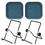 Lulonpon 2 Pieces Sprouting Stands, 304 Stainless Steel Sprouting Stands with Tray for Sprouting Jar, Sprouting, Sprouting Seeds, Sprouting Kit