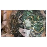 Medusa Costume Women, Medusa Outfit Halloween Queen Cosplay Greek Goddess Green Dress with Golden Headpiece for Adult (Medium)