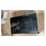 FORLIM Gravity Electric Salt and Pepper Grinder Set, Automatic Pepper Grinder Shakers Mill, Upgraded Batteries Powered Adjustable Coarseness with LED, One Hand Operation Perfect for Kitchen(Black)