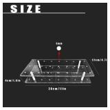 CYRYLC Cake Pop Stand - 21 Holes Lollipop Display Stand,Acrylic Cake Pops Holder Disply for Weddings, Baby Showers, Birthday, Party,Halloween Candy Decorative