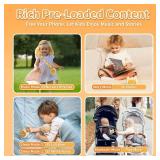 alilo Pocket Bunny Portable Kids Music Player, Musical Toys for Toddlers, Preloaded 120+ Stories/Music/Lullabies/White Noise,High Fidelity Sound Travel Bluetooth Speaker (with Strap and Ring)