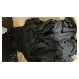 Hrbtens Men Casual Turtleneck Slim Fit Basic Tops Lightweight Thin Pullover Sweater Long Sleeve Underwear Male Blouse T-Shirt Blue XL