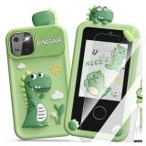 Luyiilo Kids Smart Phone Toys for Boys,Dinosaurs Gift Toys for Boys Ages 3-9 Christmas Birthday Gifts Mini Smart Phone Toys With 2.8\" Touchscreen 16 Learning Games Dual Camera Music Player, 8G SD Car