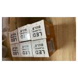 Beonllay Vintage Amber Light Bulbs 25 watt Equivalent Dimmable E26 LED Bulb 2500K Warm Light, 2W LED Globe Edison Decorative Light Bulb, 6 Pack