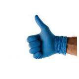 Blue Latex Exam Gloves - Small Size 100ct