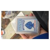 Pack of 3 Hoyle Waterproof Clear Playing Cards