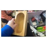Bamboo Quart Sized Ziplock Holder