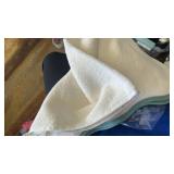 Coastal Hand Towel with Scallop Edging