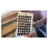 23 Pack of Letter and Jewel Stickers
