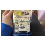 12 Pack of Football Themed Stickers and Tattoos