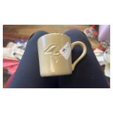 14.5oz Mushroom Ceramic Mug Macadamia Tan - Hearth & Hand with Magnolia