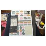 2 Packages of Altitude Planner Sticker Set - 4 Pack