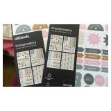 2 Packages of Altitude Planner Sticker Set - 4 Pack
