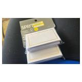 40Pcs Place Cards with Foil Border Table Tent Cards Texture Seating Card Blank Escort Name Place Card for Table Setting