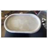 Oval Stone Jewelry Holder