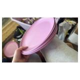 10.5 inch Light Pink Dinner Plate, Pack of 5