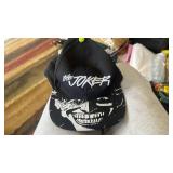 The Joker Embroidered Graphic Batman Black & White Snapback Hat