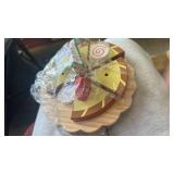 Wooden Play Food Pie Set