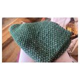 Threshold Dark Green Cotton Bath Rug 20x30