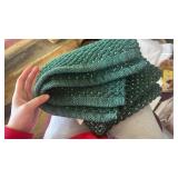 Threshold Dark Green Cotton Bath Rug 20x30