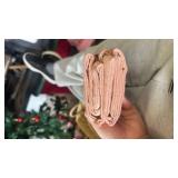 Room Essentials 2 Pack Heathered Rust Blush Accent Pillow Zippered Covers