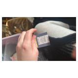 Black Ribbed Knit Winter Gloves