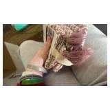 Standard Reversible Matelasse Swirl Quilt Sham Purple